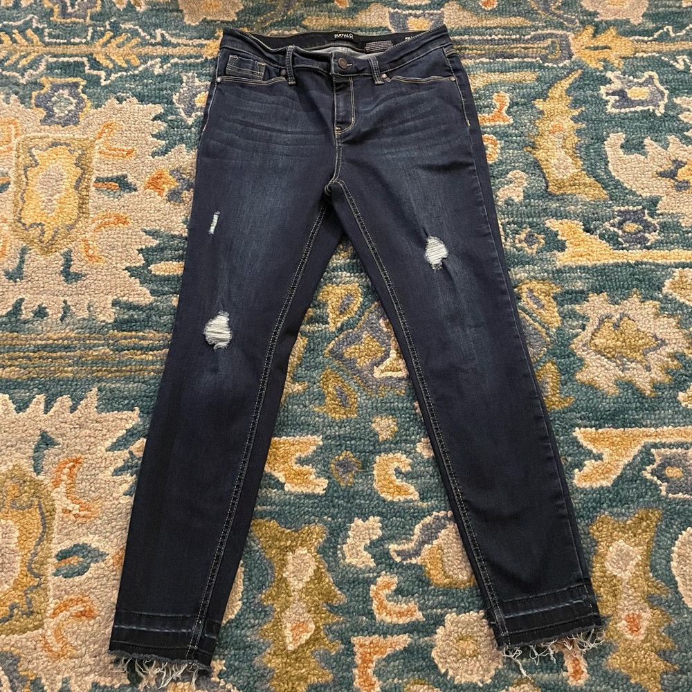 Buffalo David Bitton Ladies' Jess Rip and Repair Skinny Jean - 6/28